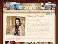 Tablet Screenshot of michellemoran.com